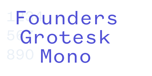 Founders Grotesk Mono-font-download