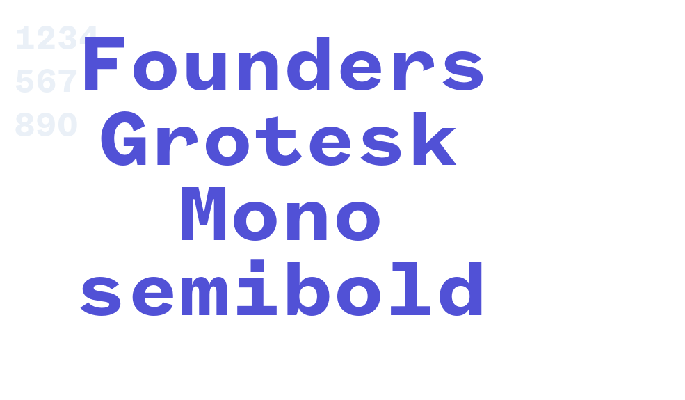 Founders Grotesk Mono semibold-font-download