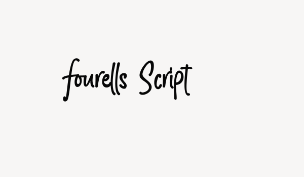 Fourells Script Font