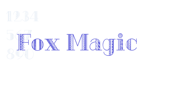 Fox Magic font free