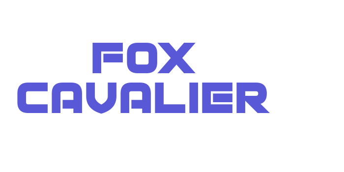 Fox Cavalier Font Download