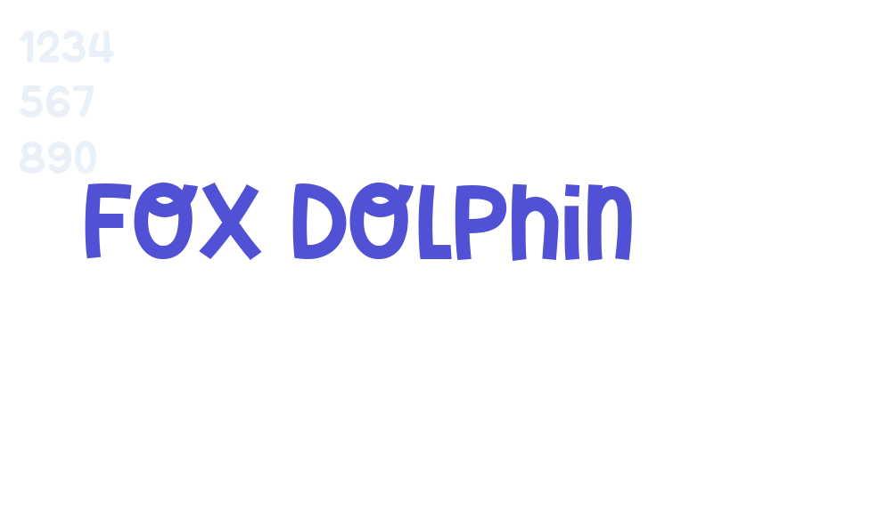 Fox Dolphin-font-download