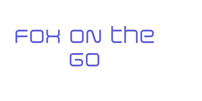 Fox on the Go Font Download