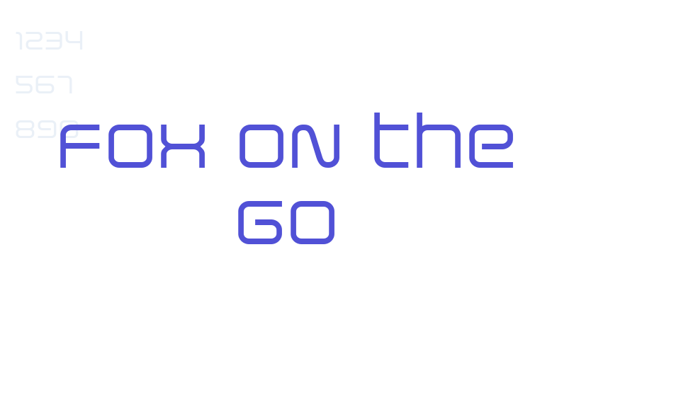 Fox on the Go-font-download