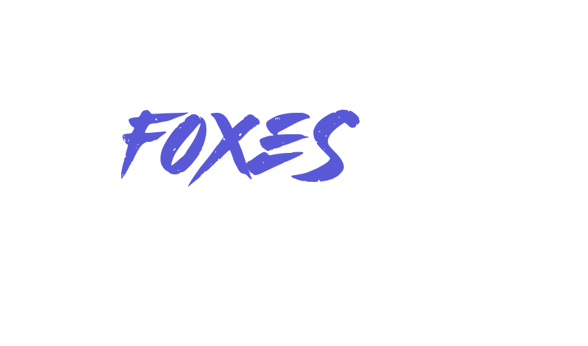 Foxes Font