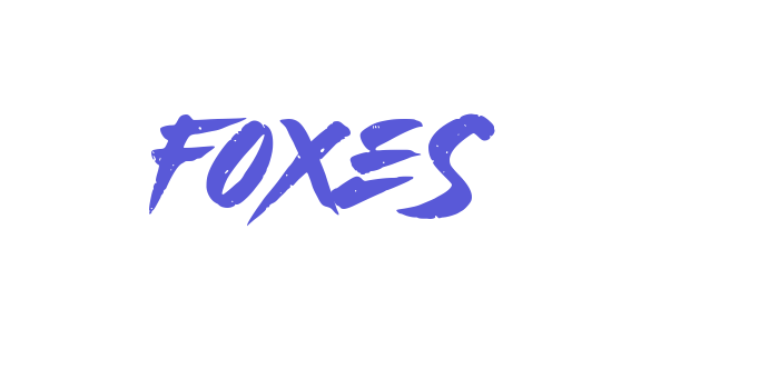 Foxes Font Download