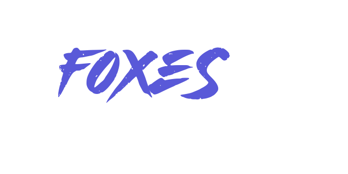 Foxes Font