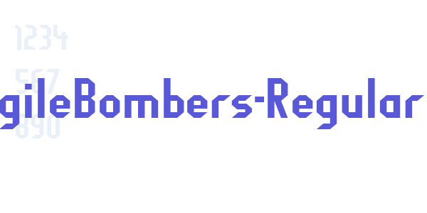 FragileBombers-Regular font free