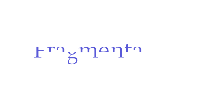 Fragmenta Font Download