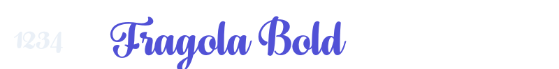 Fragola Bold-font