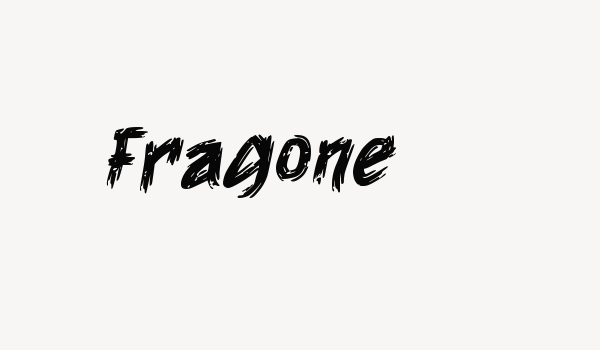 Fragone Font