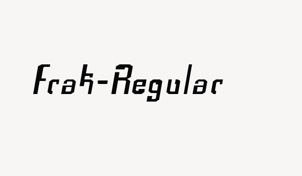 Frak-Regular Font