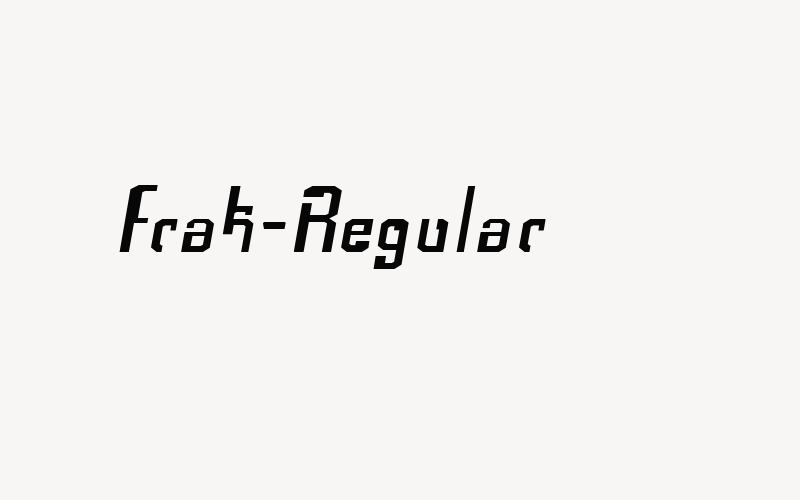 Frak-Regular Font