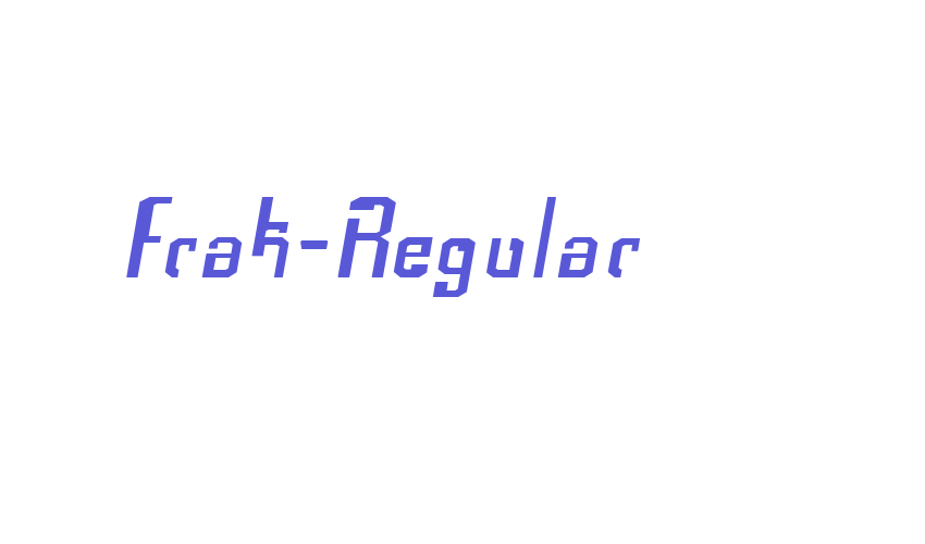 Frak-Regular Font