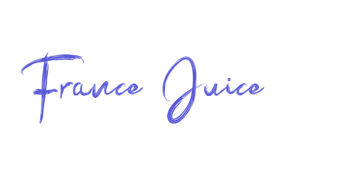 France Juice Font