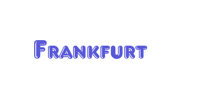 Frankfurt Font Download