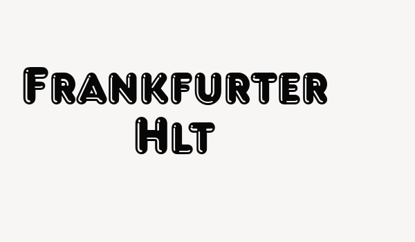 Frankfurter Hlt Font