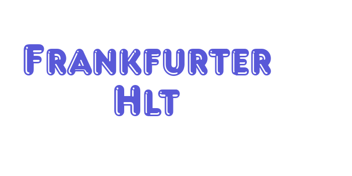 Frankfurter Hlt Font Download