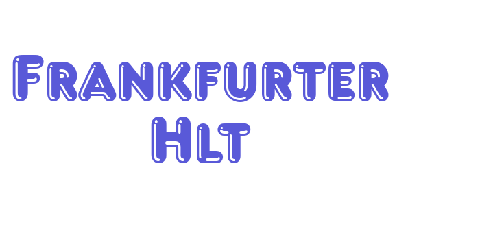 Frankfurter Hlt Font