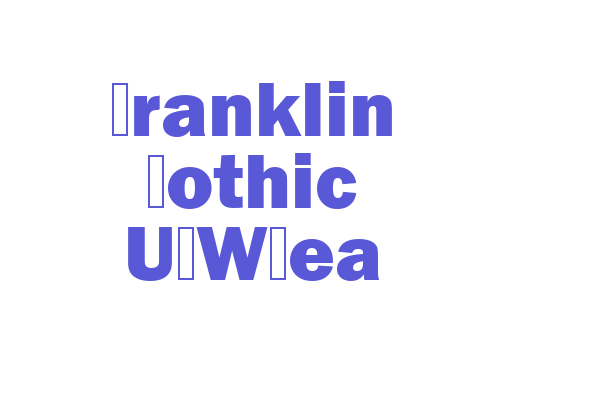 Franklin Gothic URWHea Font