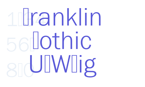 Franklin Gothic URWLig Font Download