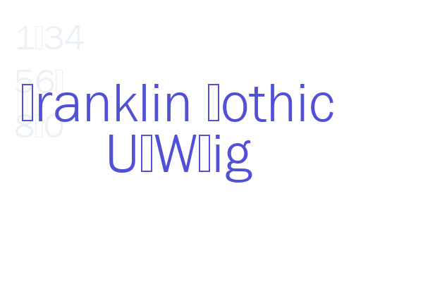 Franklin Gothic URWLig Font Download