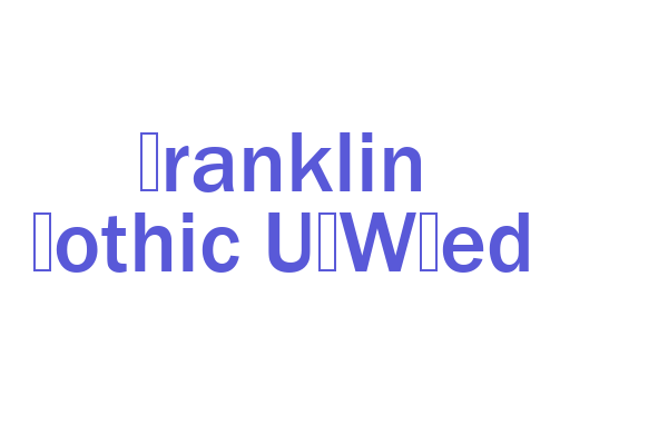 Franklin Gothic URWMed Font