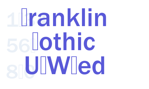 Franklin Gothic URWMed Font Download