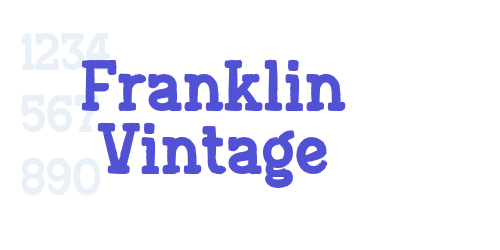 Franklin Vintage-font-download