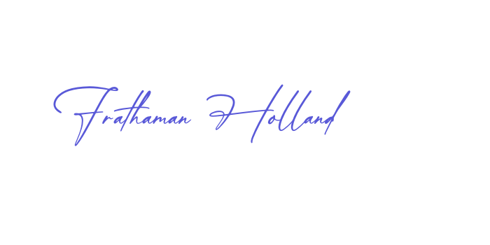 Frathaman Holland Font Download