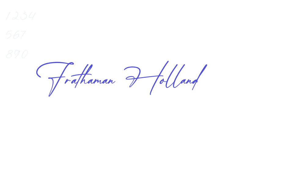 Frathaman Holland-font-download