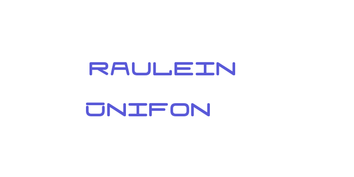 Fraulein Unifon Font Download