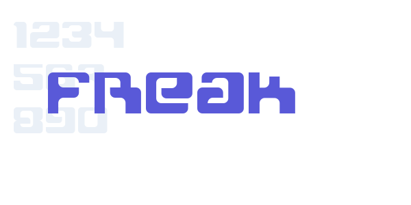 Freak font free