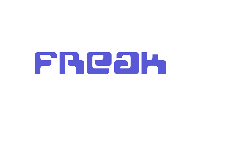 Freak Font Download