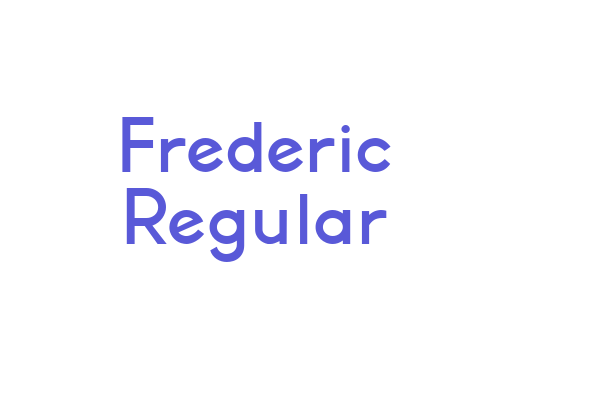 Frederic Regular Font