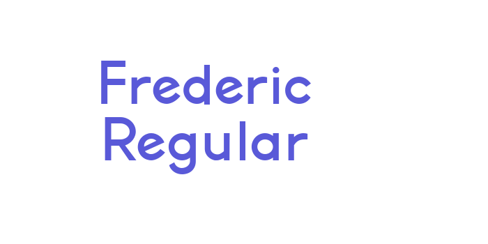 Frederic Regular Font Download