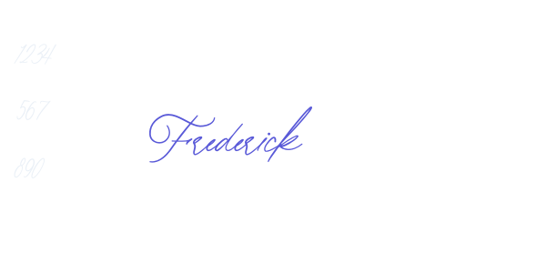 Frederick font free