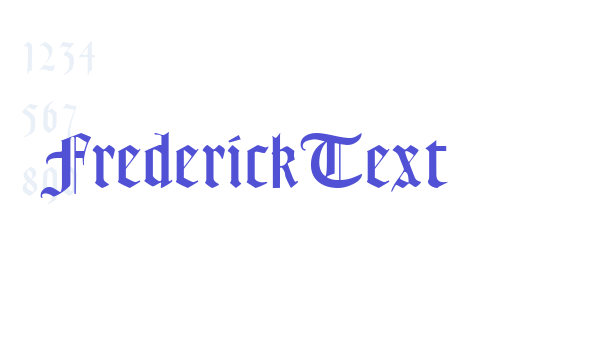 FrederickText font download