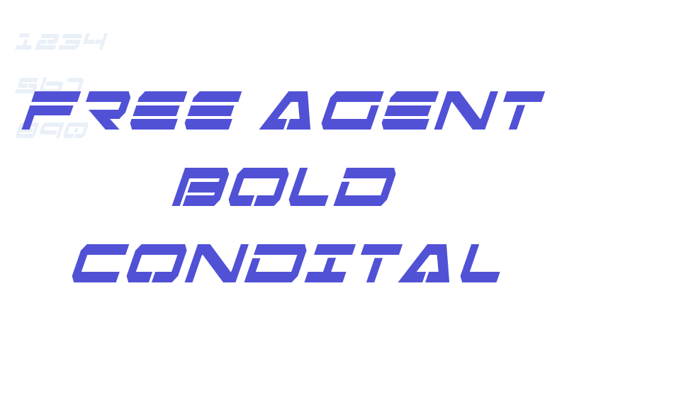 Free Agent Bold CondItal-font-download