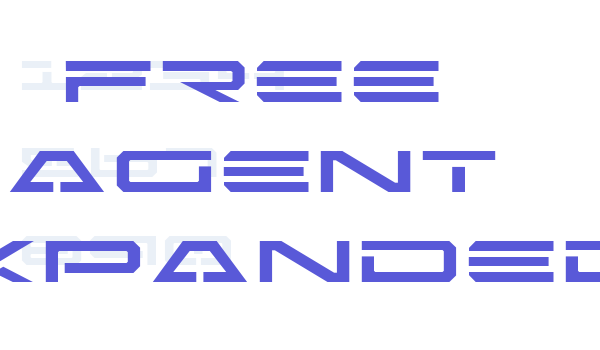 Free Agent Expanded font free