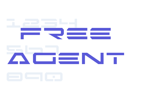 Free Agent Font