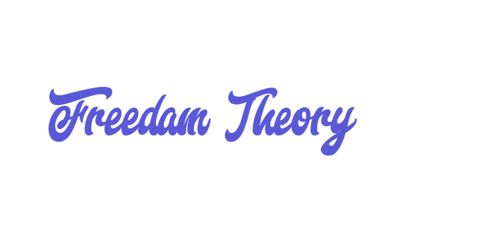 Freedam Theory Font