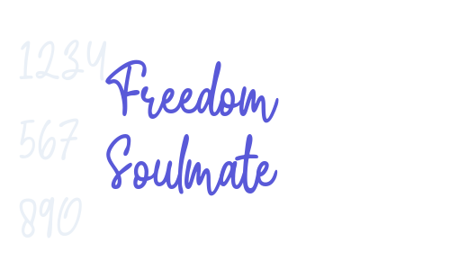 Freedom Soulmate Font