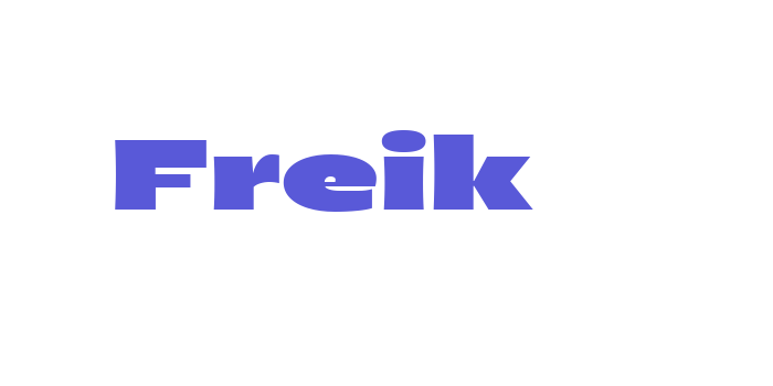 Freik Font Download