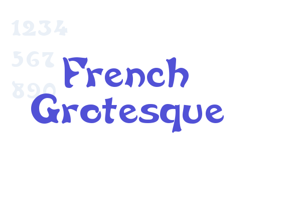 French Grotesque Font Download