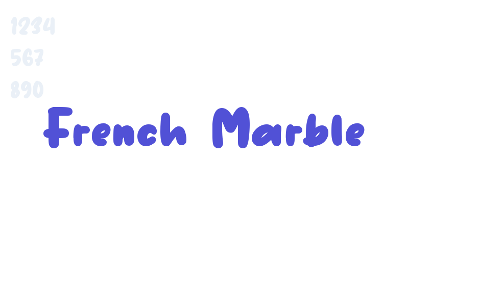 French Marble-font-download