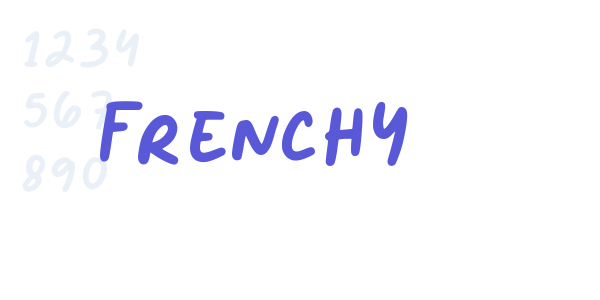 Frenchy font free