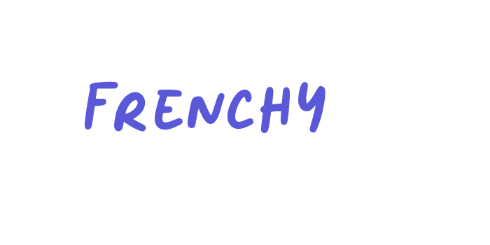 Frenchy Font Download