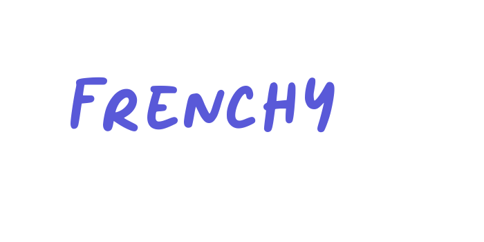 Frenchy Font