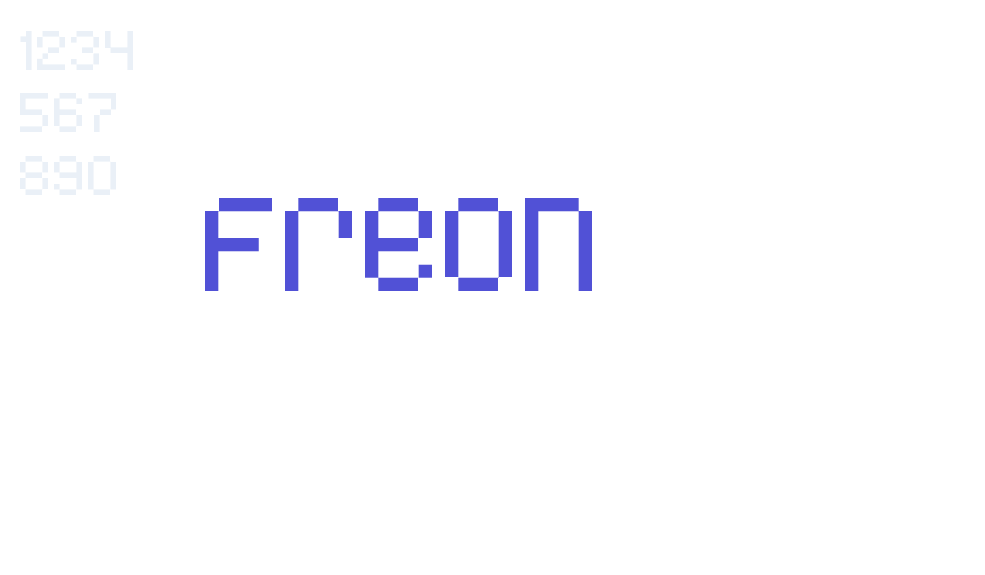 Freon-font-download